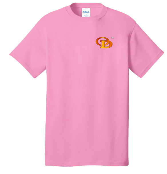 Real Woman Pink Free Orange Daddy t-shirt, front